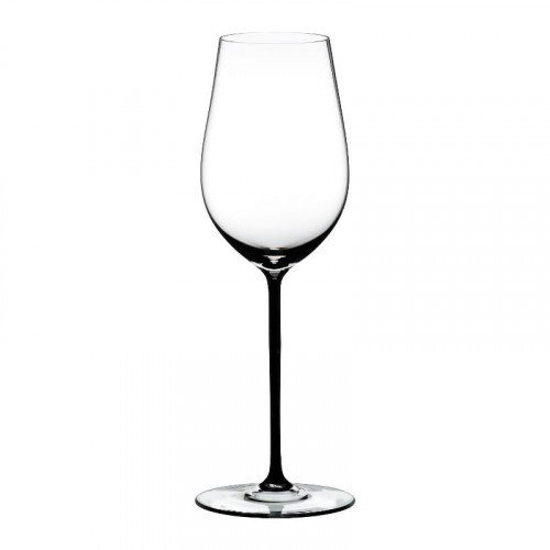 Riedel Fatto a Mano - schwarz Riesling / Zinfandel Glas 0,4 L